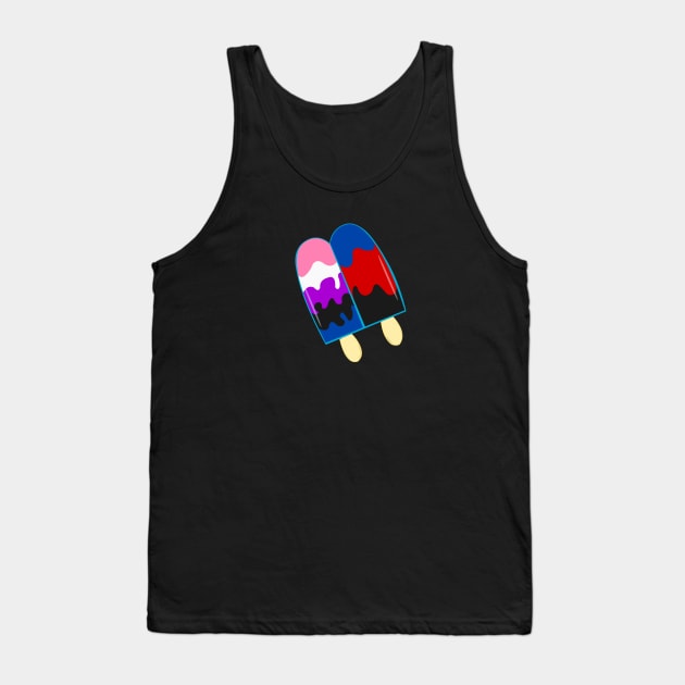 Popsicle Pride Tank Top by traditionation